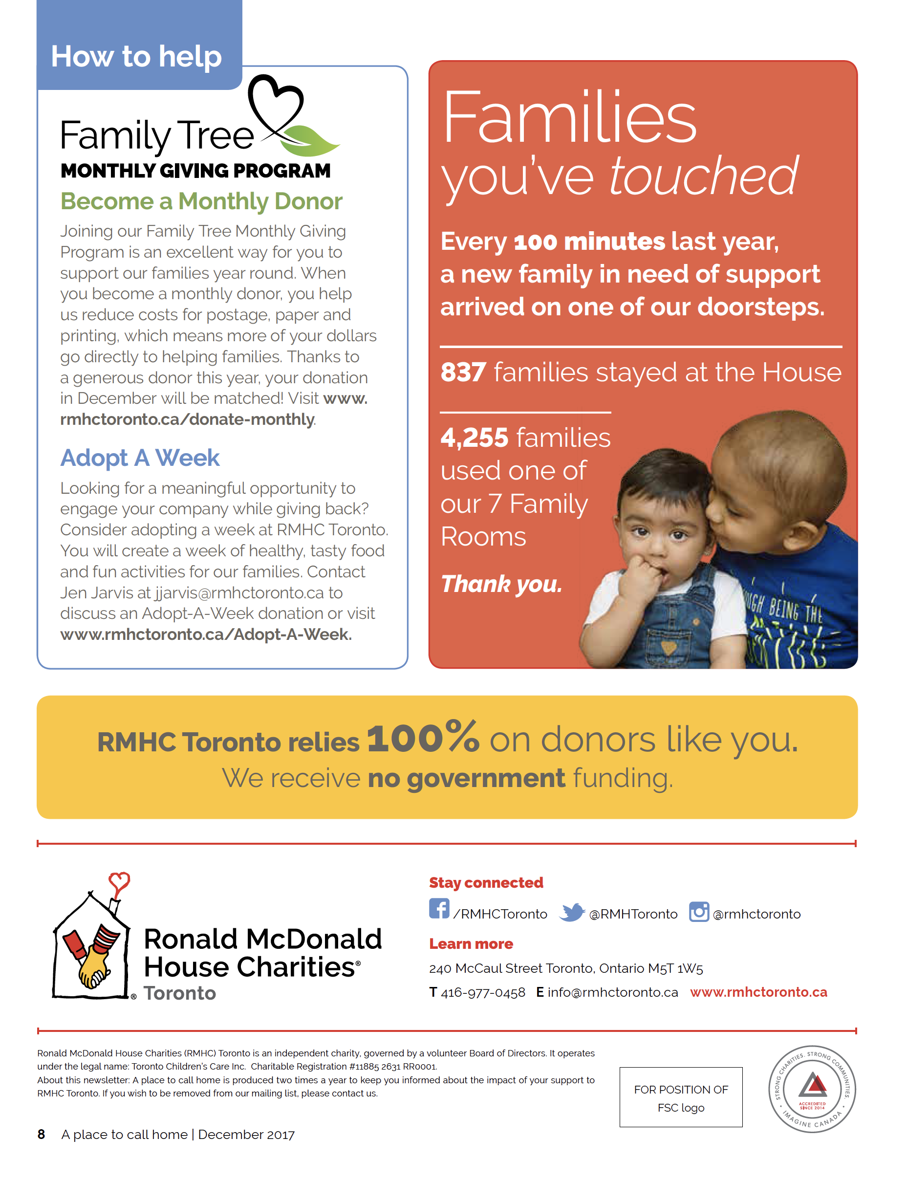 Ronald McDonald House Family Photogr