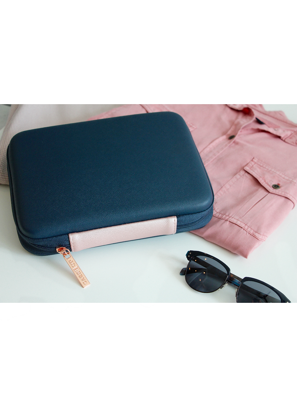 Thumbnail: VOYAGE COSMETICS MAKE-UP TRAVEL CASE - MIDNIGHT BLUE