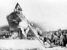 Temmuz Monarşisinin Daumier'in Gargantua Taş Baskısına Yönelik Rahatsızlığı