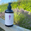 Thumbnail: Yorkshire Lavender hand wash on the arm of a bench