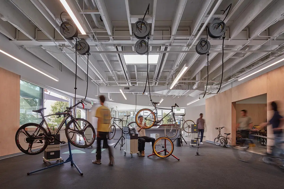 UCSB Bike Shop CalCity Construction Education