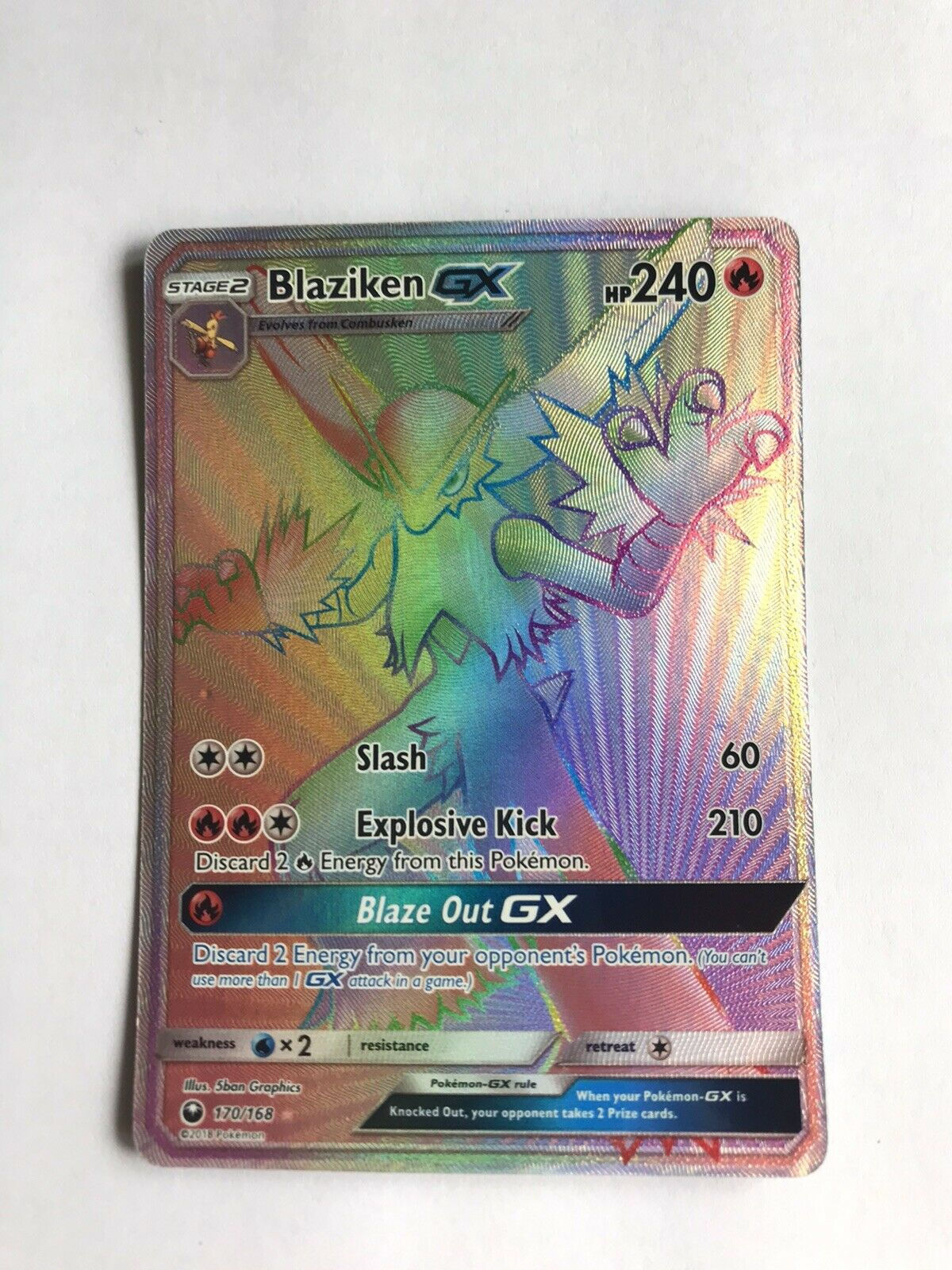Blaziken GX secret