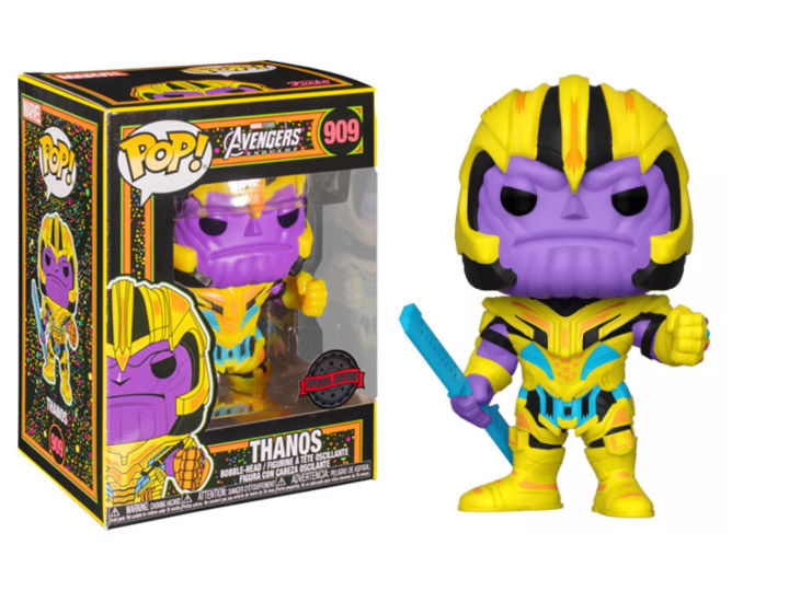 POP! Marvel - Avengers Endgame - Thanos (black light) #909