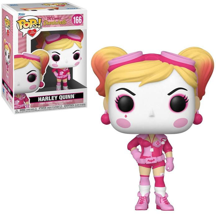 POP! DC Heroes - Breast Cancer Awareness - Bombshells Harley Quinn #166