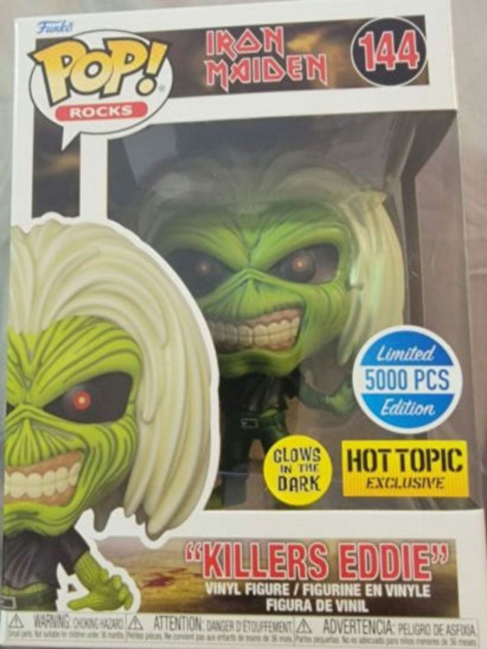 POP! Rocks - Iron Maiden - Killers Eddie #144