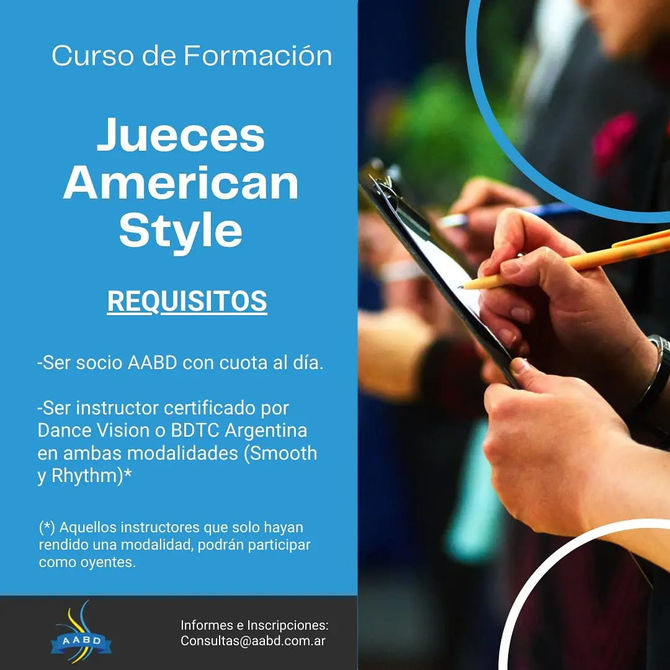Curso Jueces - American Style