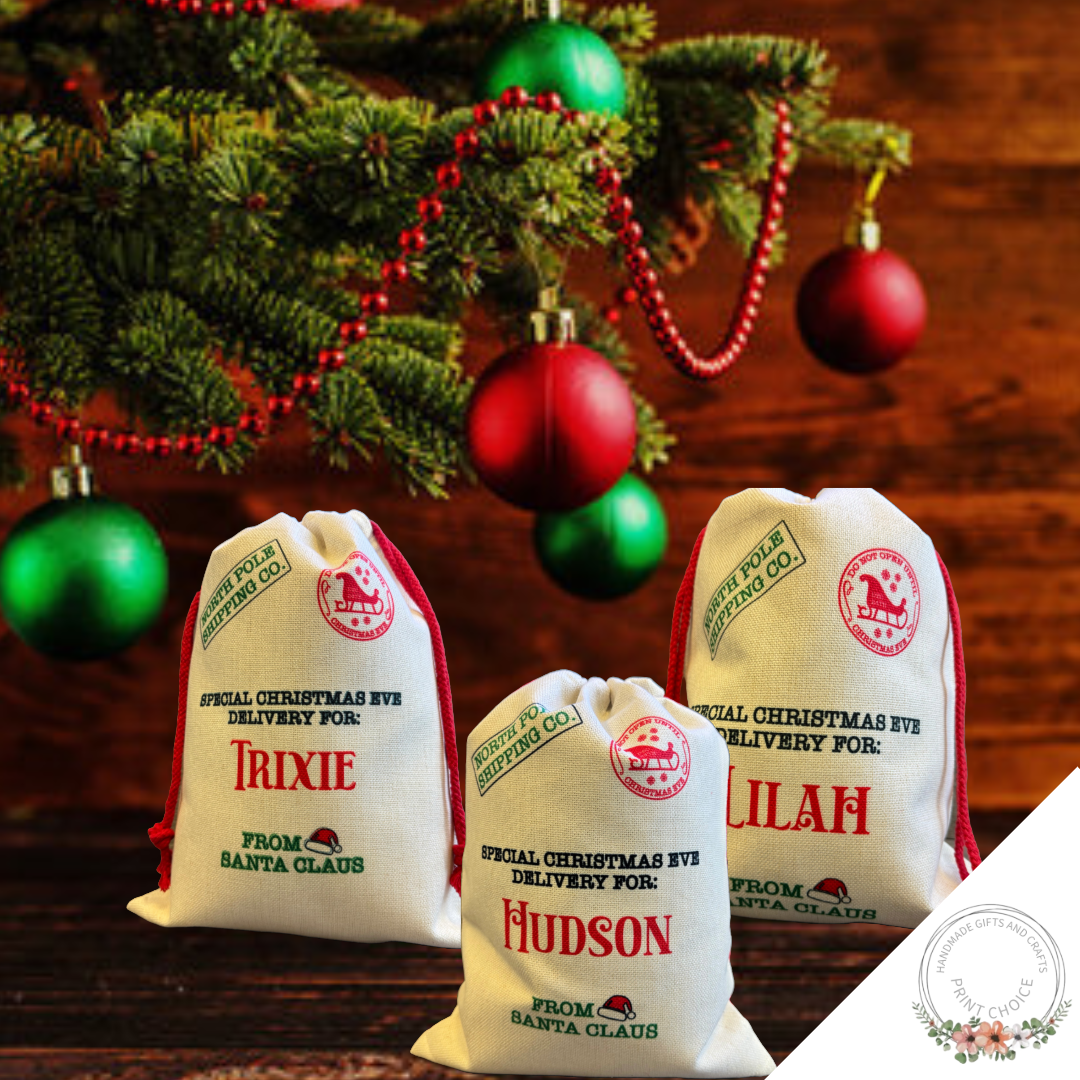 Santa Gift Bags