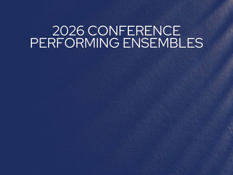 Conference Performing Groups Announced