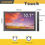 Thumbnail: LESOWN 10.1 inch Portable HDMI Capacitive Touchscreen Monitor IPS 2560x1600 LCD 