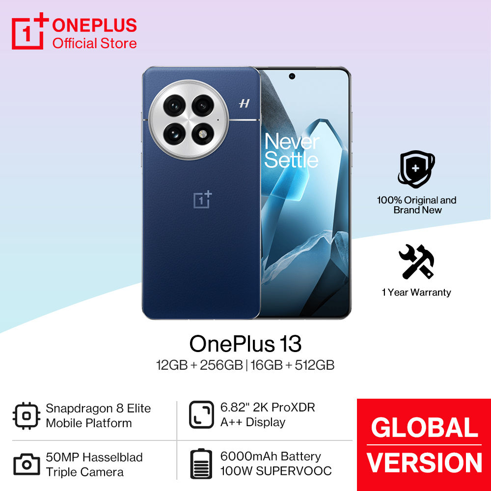 World Premiere OnePlus 13 Global Version AI Smartphone Snapdragon 8 Elite 6000mA