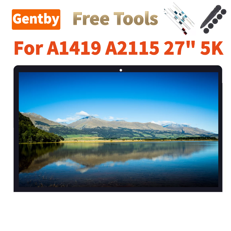 Thumbnail: Original A1419 A2115 5K 27-inch LCD Display LM270QQ1 SDA1 SDA2 SDA3 SDB1 SDB2 SD
