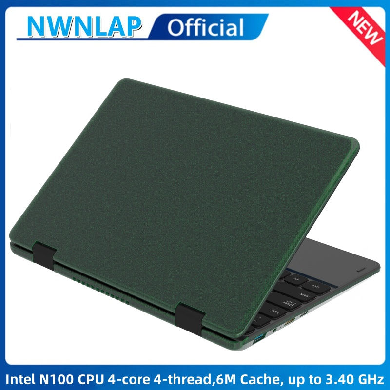 Thumbnail: Green 2025 New 11" Touch Screen Intel Celeron N100  4 Core 4 Thread 3.4GHz  Lapt