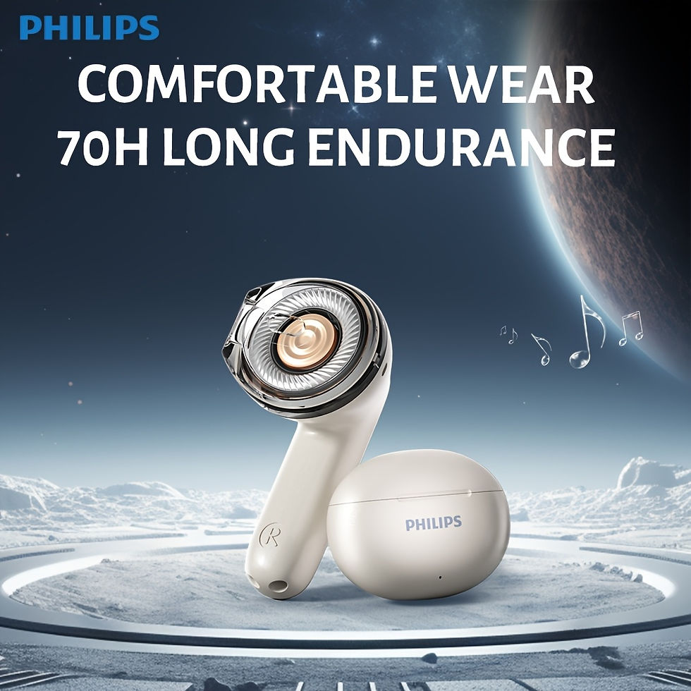 Thumbnail: Philips 2025 Premium Wireless Earphones with Active Noise Cancellation Earbuds C