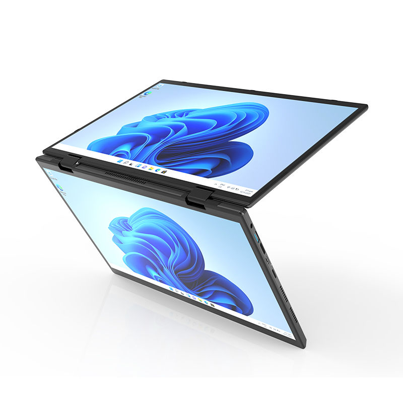Thumbnail: Dual Screen Laptop Intel N95 N100 Processor 14“+14” touch Gaming Laptop DDR4