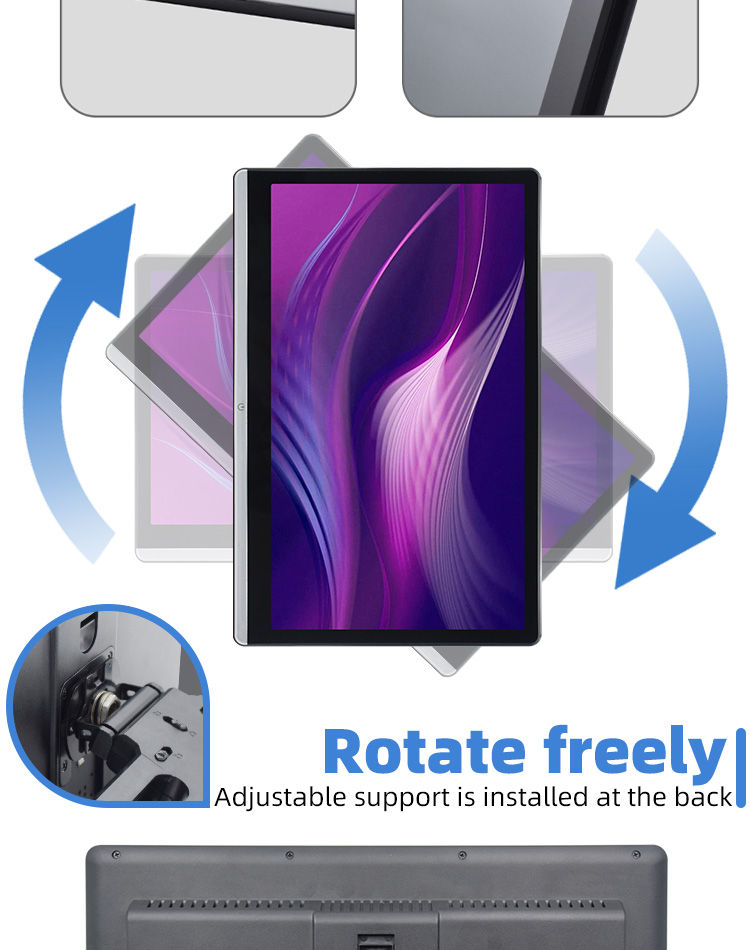 Thumbnail: 14" HD IPS Car Headrest Monitor Android 12 Tablet PC HDMI 2G+32GB OUT Rear Multi