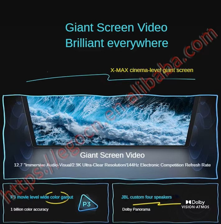 Thumbnail: 2025 Lenovo Xiaoxin Pad Pro 12.7 Dimensity 8300 2.9K Display 8GB+256GB Gray for 