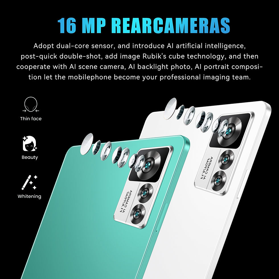 Thumbnail: 10.1 inch Tablet 8GB+256GB BT5.0 5G Calling 10-Core MTK6797 Processor 128GB Memo