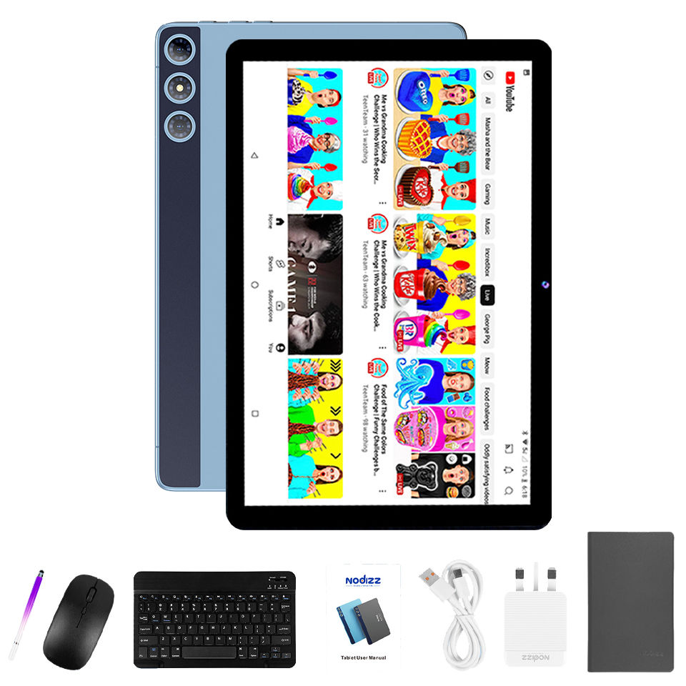 Thumbnail: New NPad 15 10.1inch Tablet Pad 1280*800 HD 12GB 512GB Android 14.0 7000mAh Dual