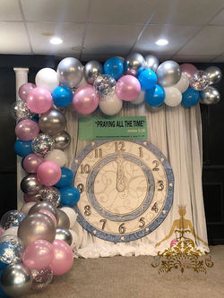 L Shaped Balloon Garland