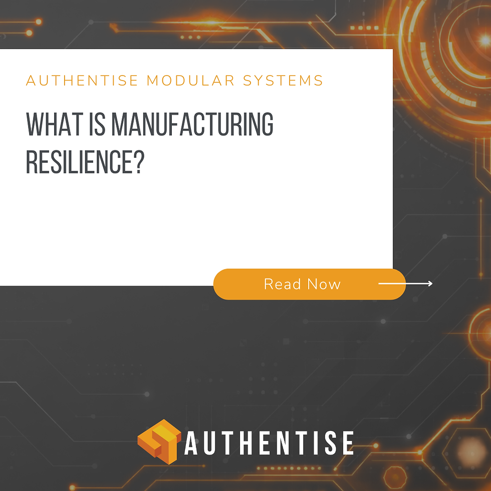 What is Manufacturing Resilience?