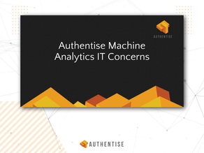 Machine Analytics IT Concerns