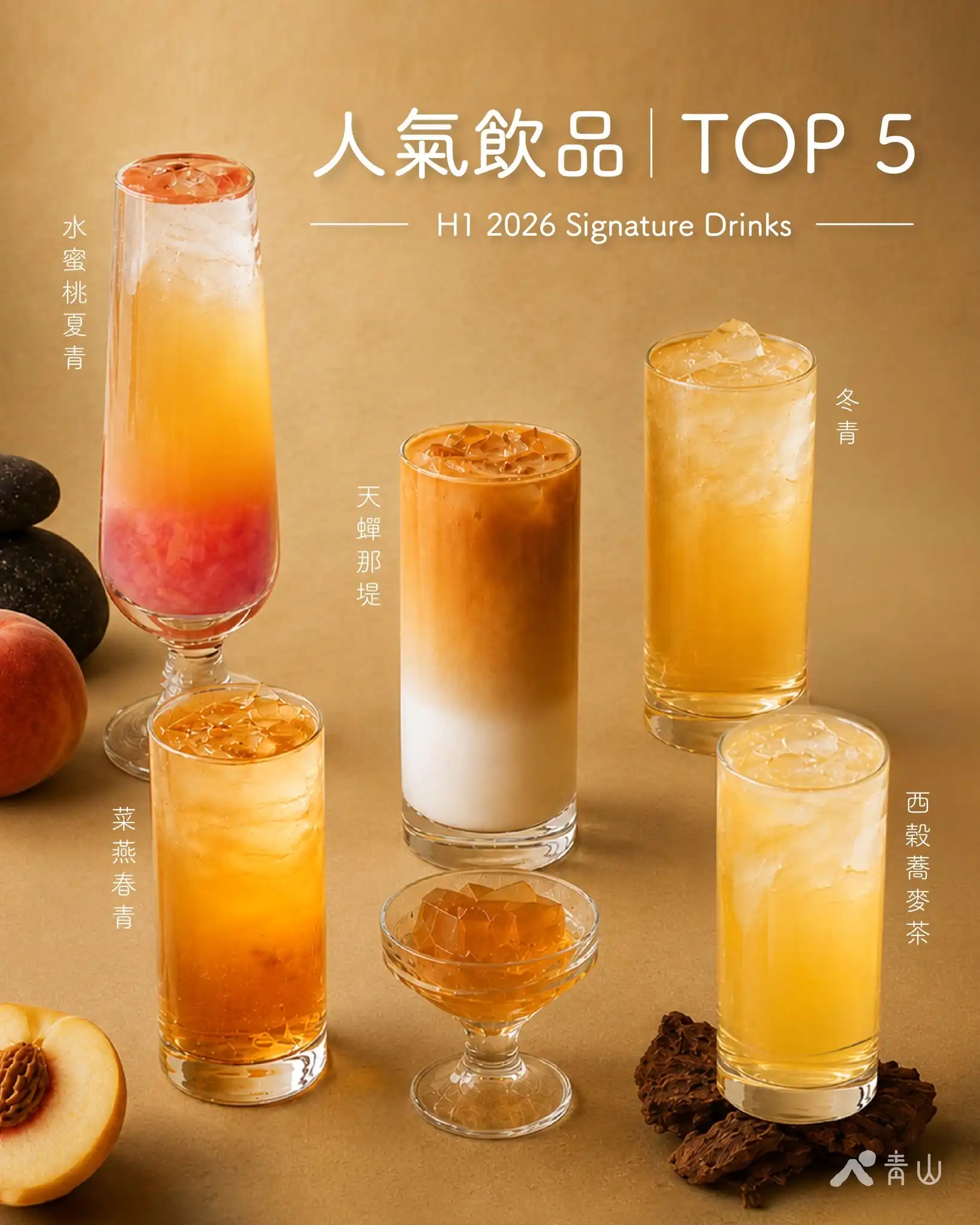 台北推薦手搖飲一：青山