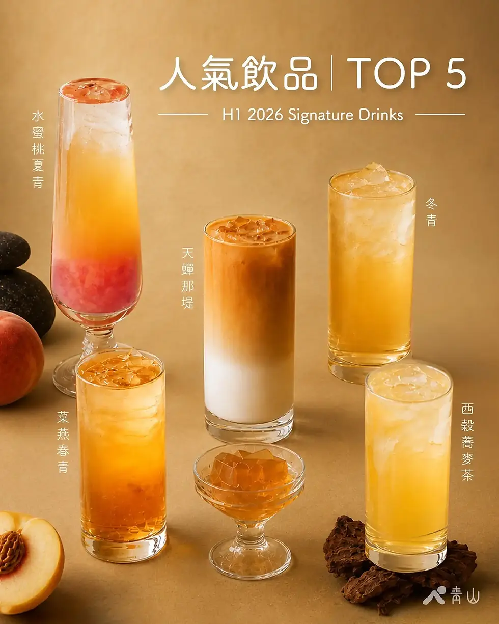 台北推薦手搖飲一：青山