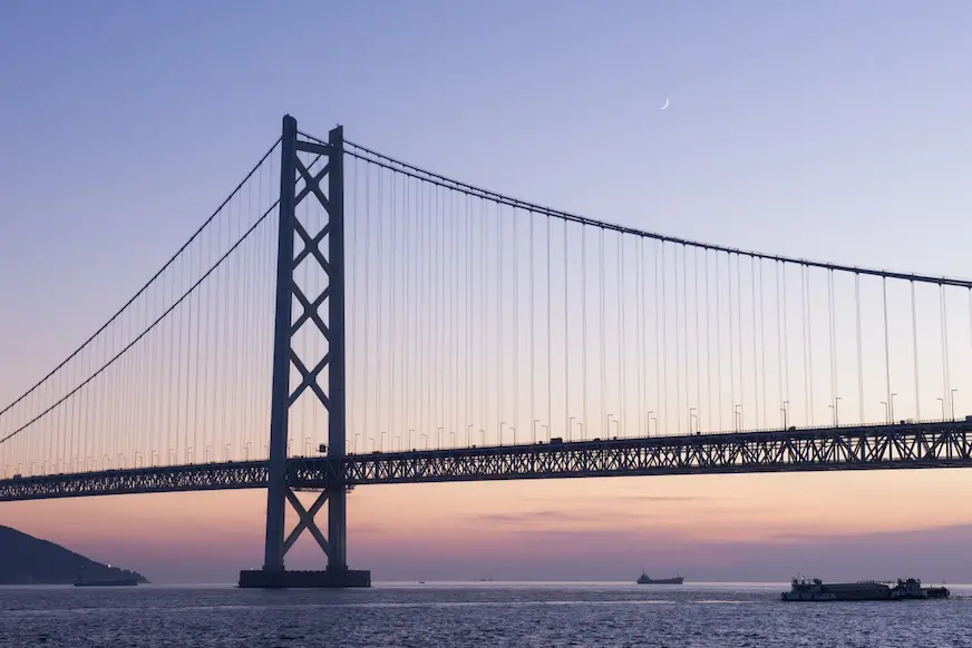 神戶景點推薦：明石海峽大橋