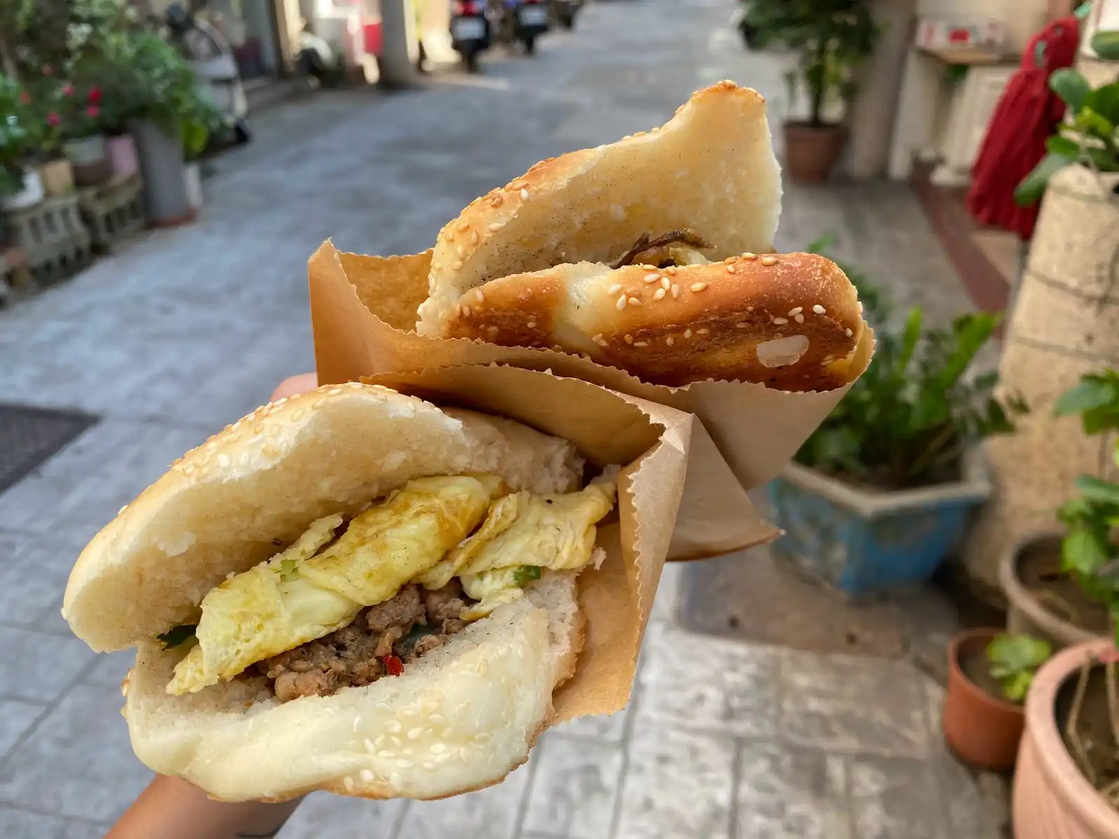 澎湖美食推薦：鐘記燒餅
