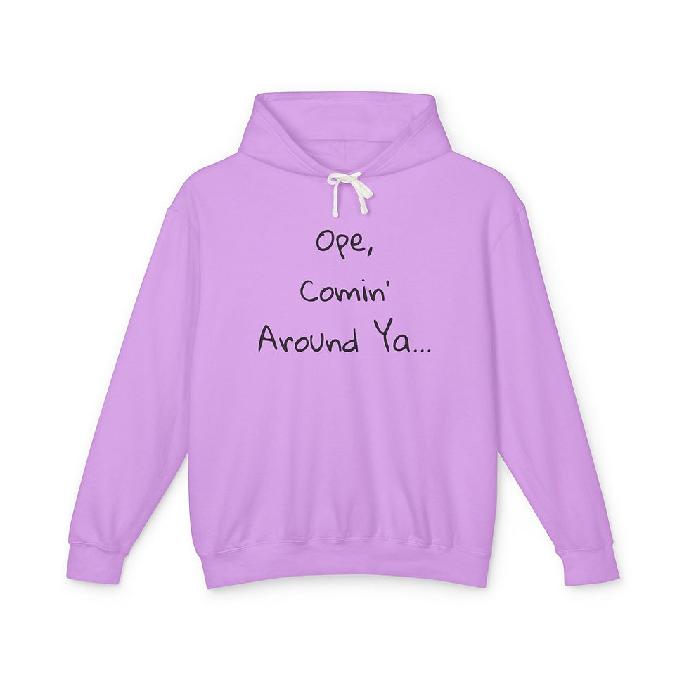 Thumbnail: Midwesterner Hoodie- Ope, Comin' around ya & Tell your folks I said Hi