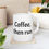 Thumbnail: Coffee, then Run -  11oz Coffee Mug, created for the runner with a caffeine need