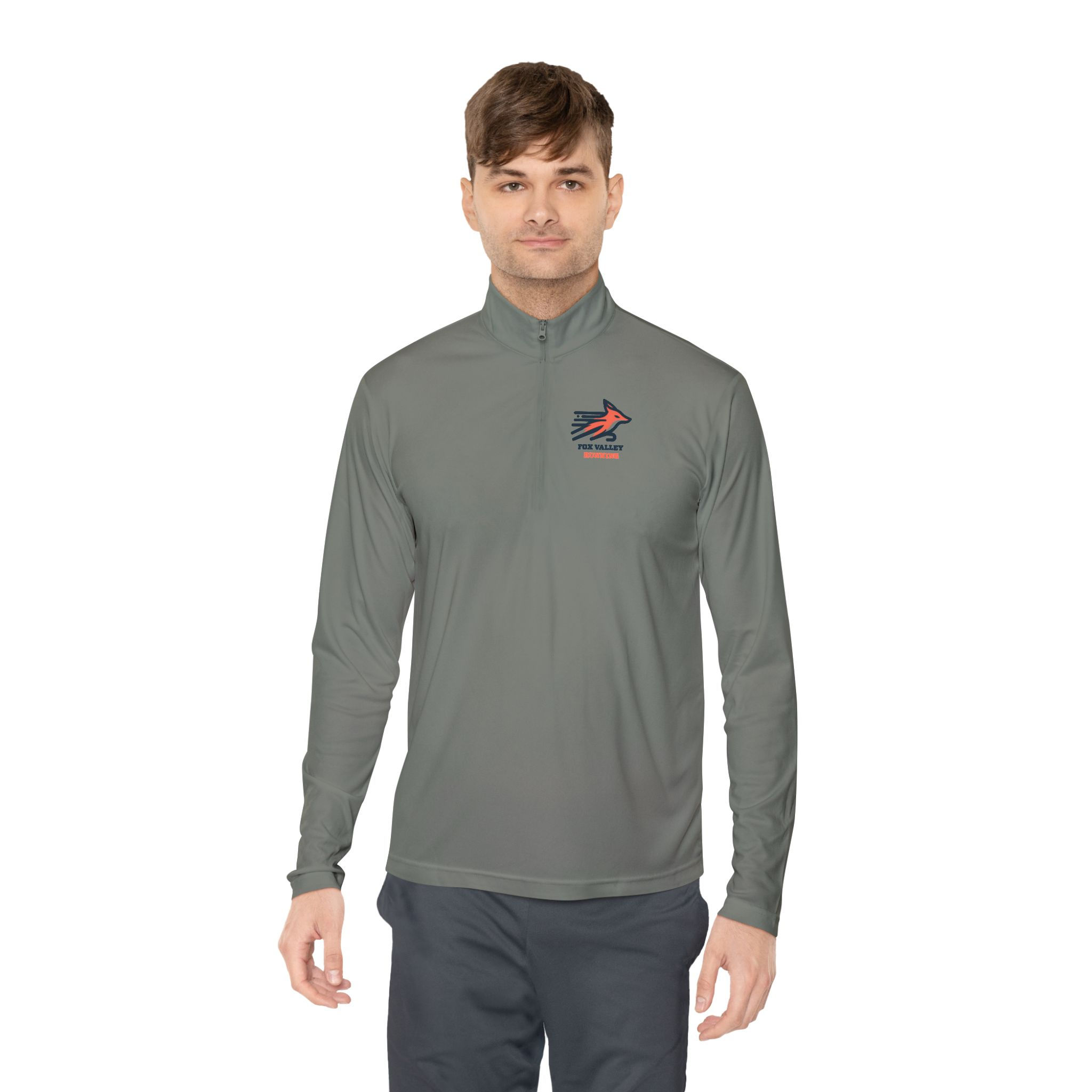 Fox Valley Running Logo Quarter-Zip Pullover