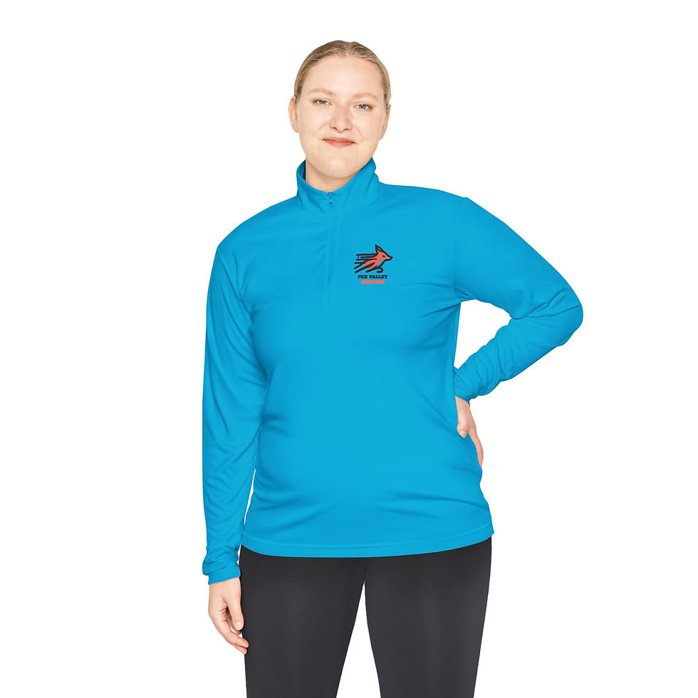 Thumbnail: Fox Valley Running Logo Quarter-Zip Pullover