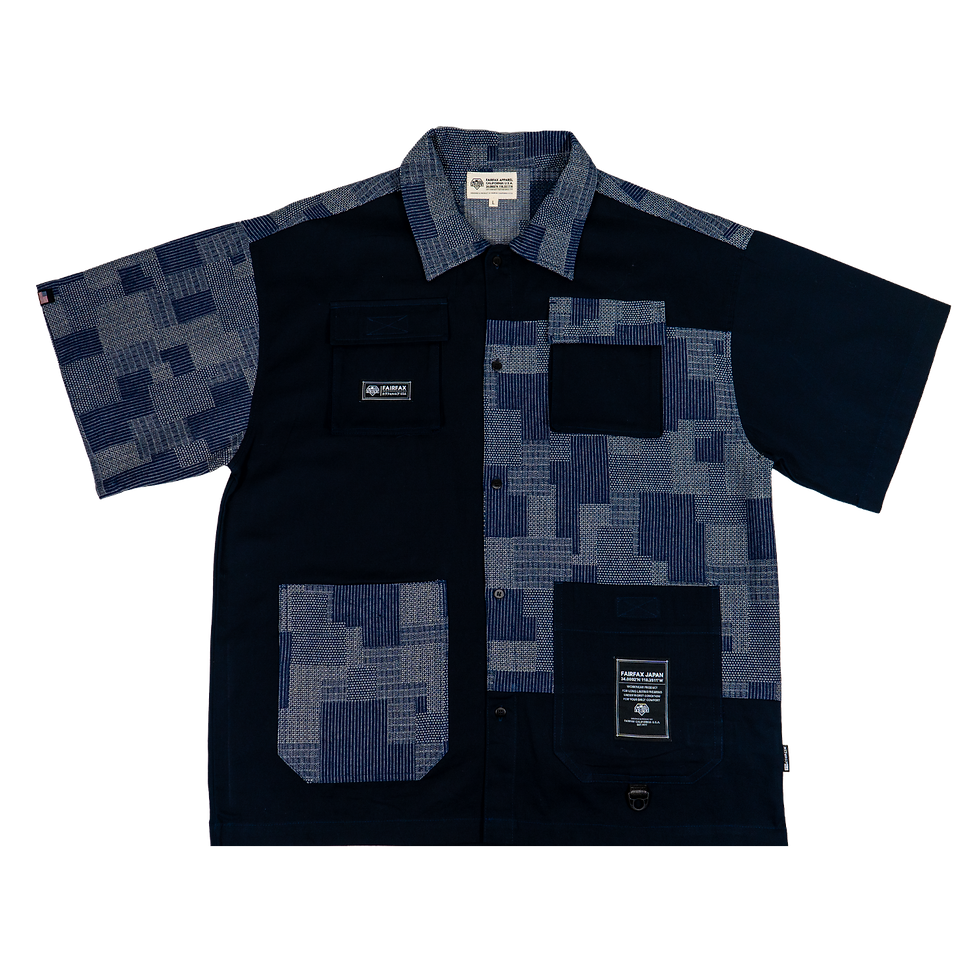 縮圖：FXSS23-ST03 SASIKO SHIRT