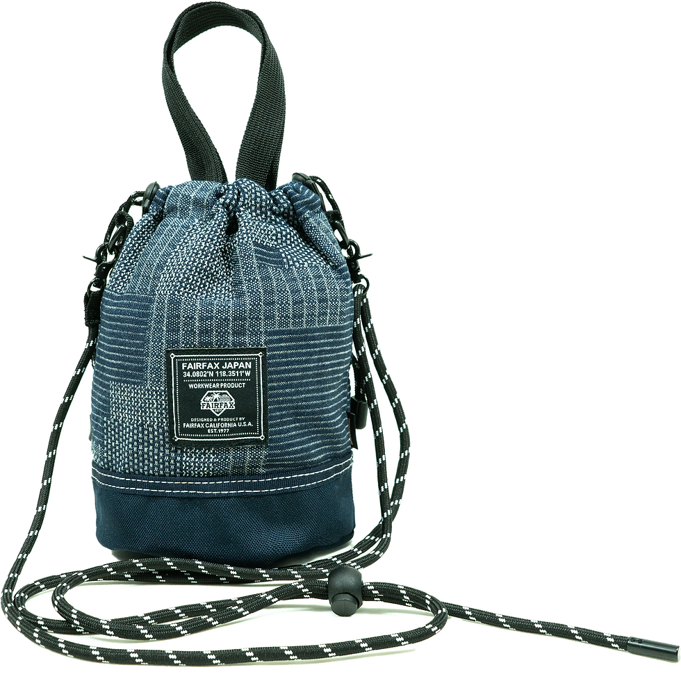 縮圖：FF1120 - SASIKO MINI BUCKET TOTE
