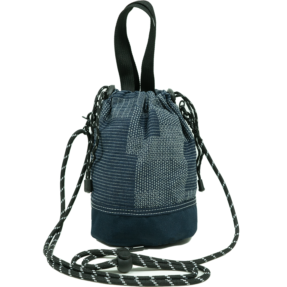 縮圖：FF1120 - SASIKO MINI BUCKET TOTE