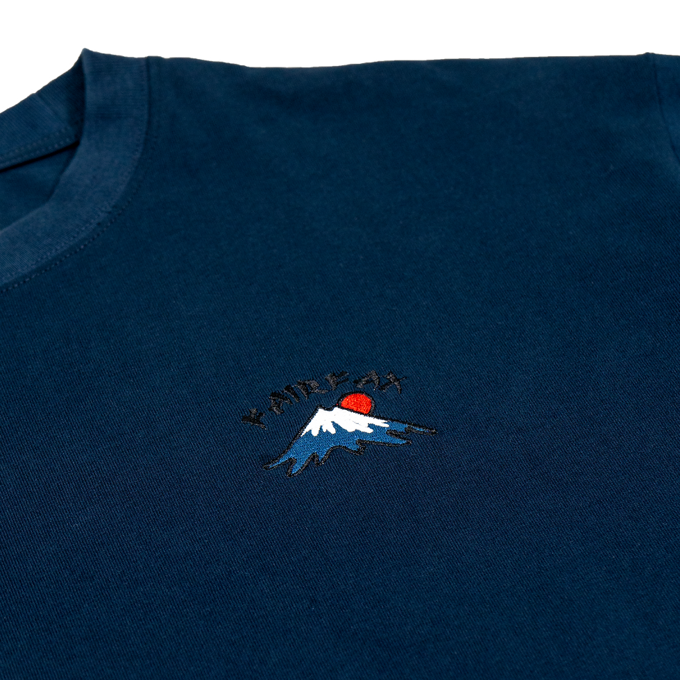 縮圖：FXSS23-TE05  SASIKO MT FUJI TEE