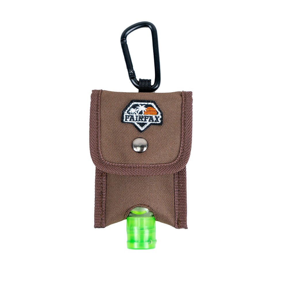 縮圖：FXSS23-BG014 HAND SANITIZER HOLDER WITH CARABINER