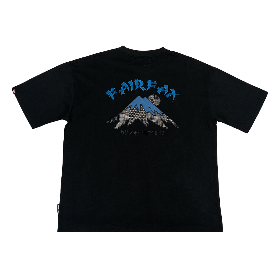 縮圖：FXSS23-TE05  SASIKO MT FUJI TEE