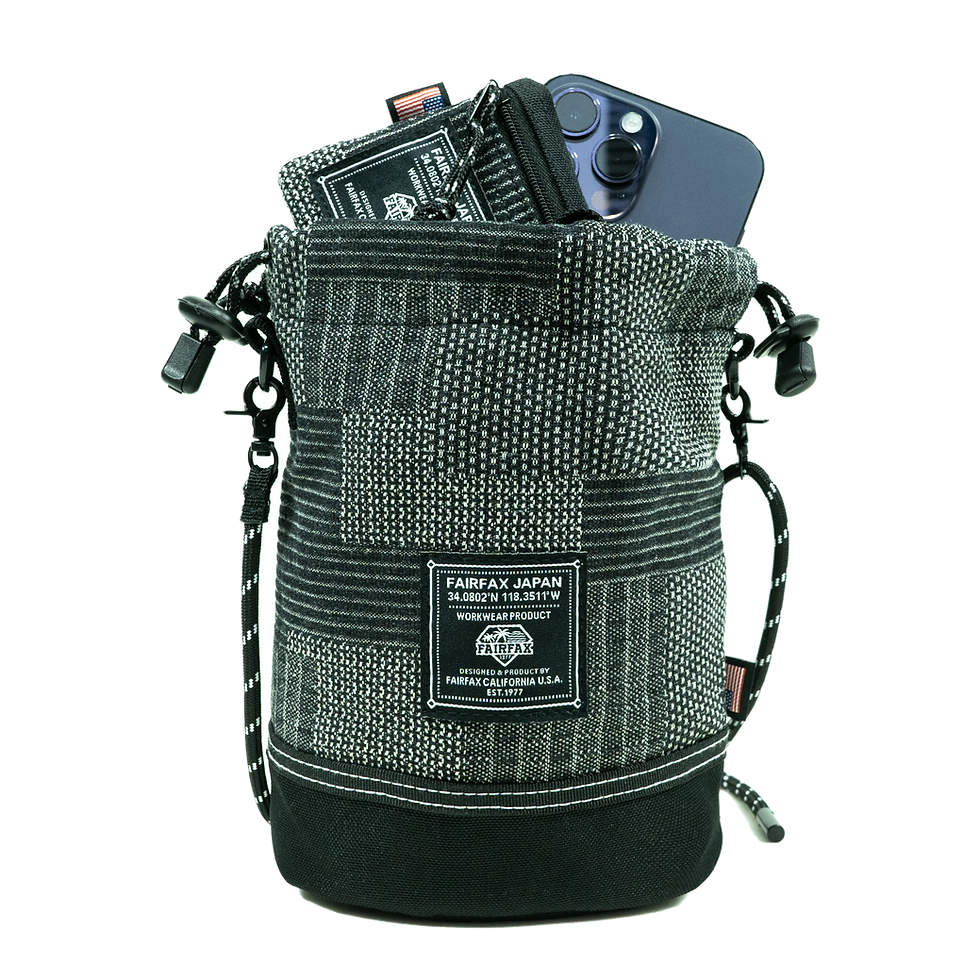縮圖：FF1120 - SASIKO MINI BUCKET TOTE