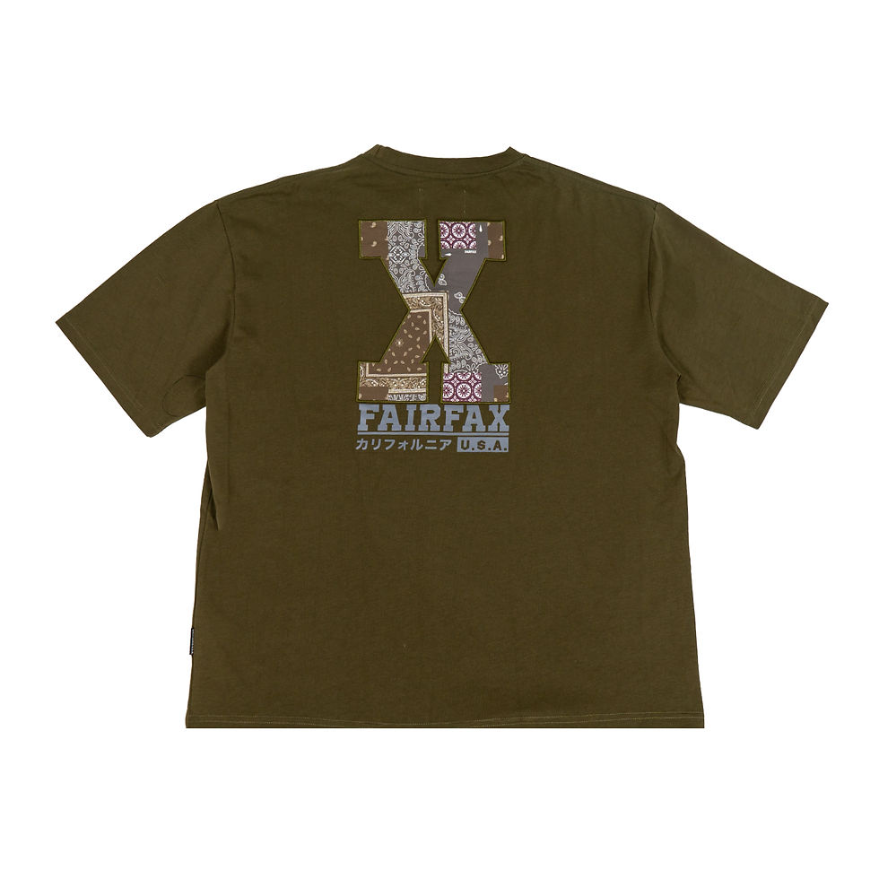 縮圖：FXSS23-TE12 PATCHWORK BANDANA X TEE