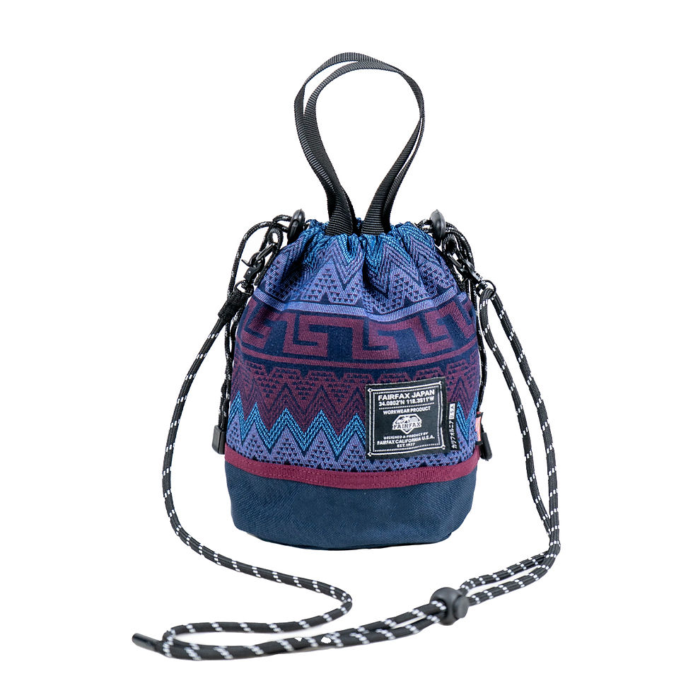 縮圖：FF1120 ETHNIC MINI BUCKET TOTE
