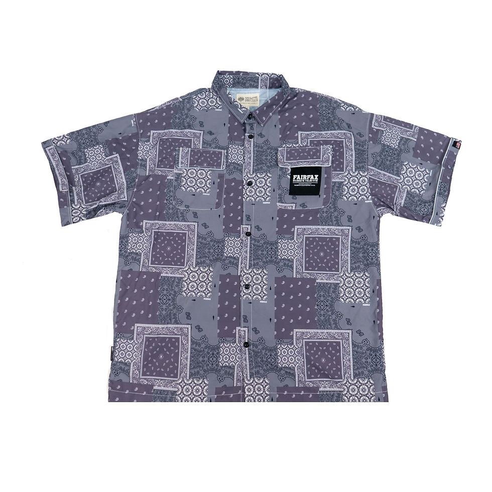 縮圖：FXSS23-ST02 PACTHWORK BANDANA SHIRT