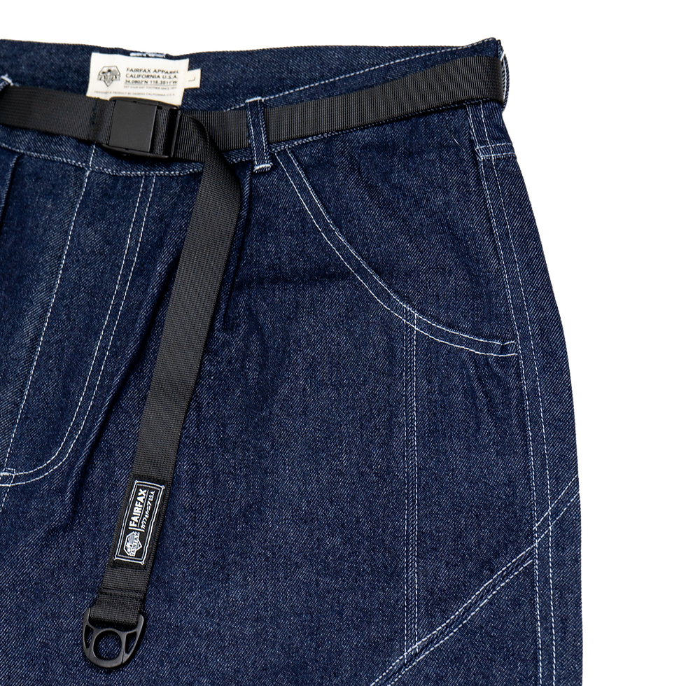 縮圖：FXSS23-PT04  SASIKO JEANS