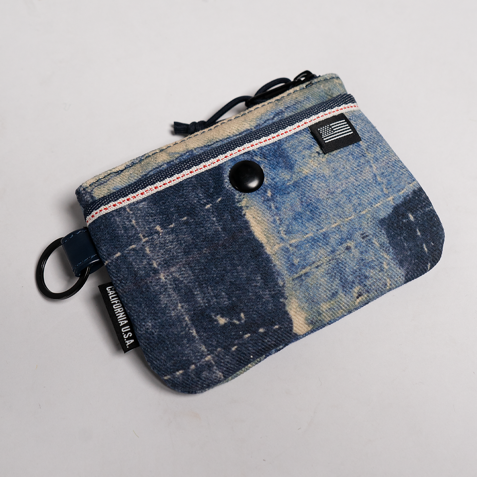 縮圖：PRINTED BORO COINBAG - FFBG75