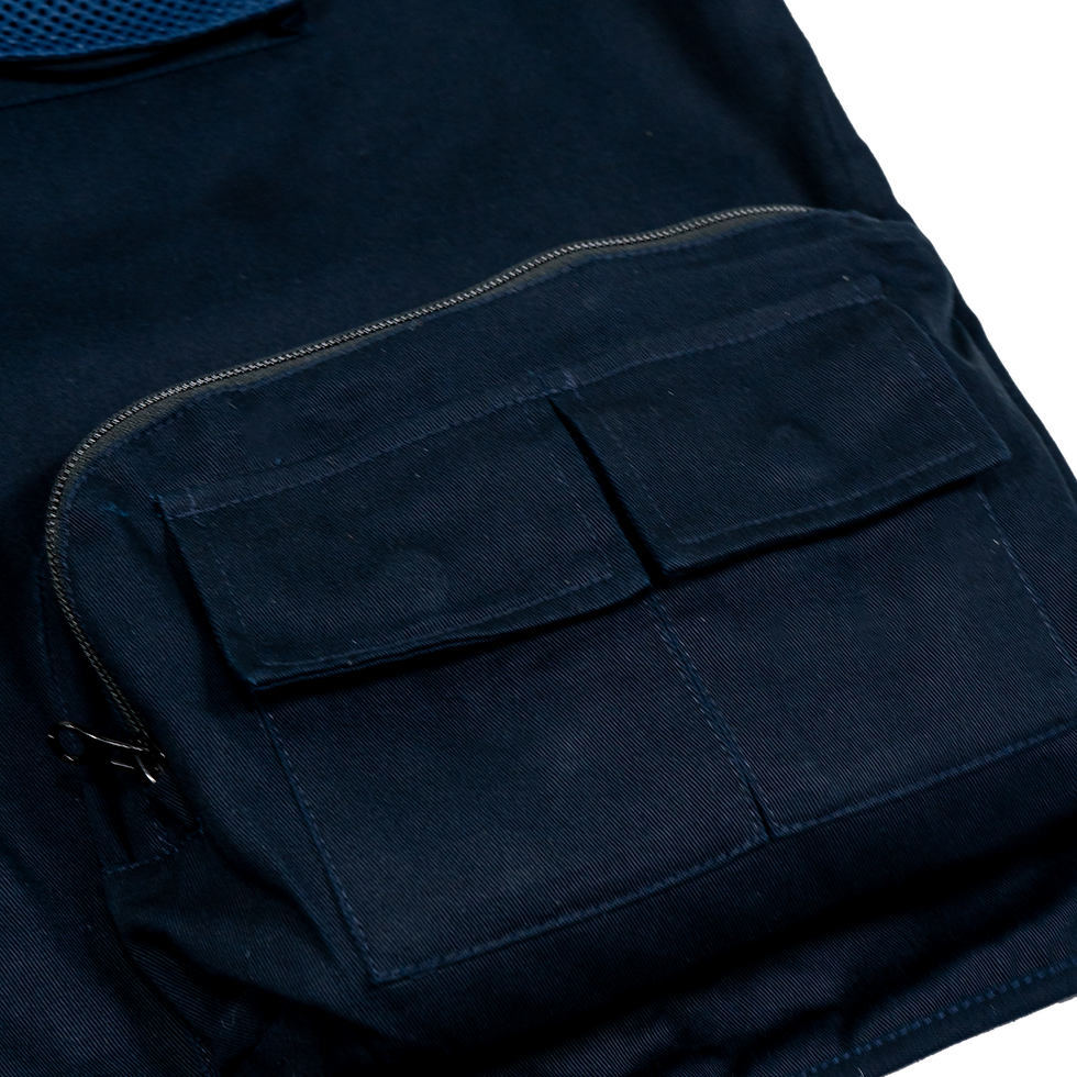 縮圖：FXSS23-VT01  SASIKO VEST
