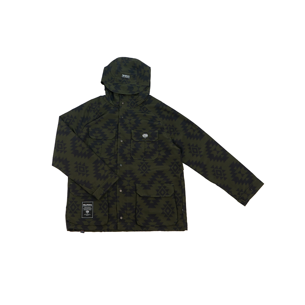 Thumbnail: NAVAJO ALLOVER PRINTED WINDBREAKER - FFJK09_CE2