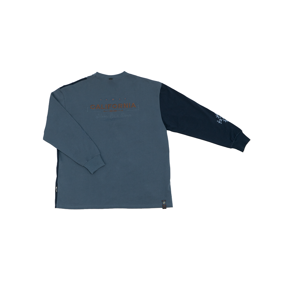 Thumbnail: NAVAJO COLOR BLOCKING L/S TEE - FFLT01_CE02