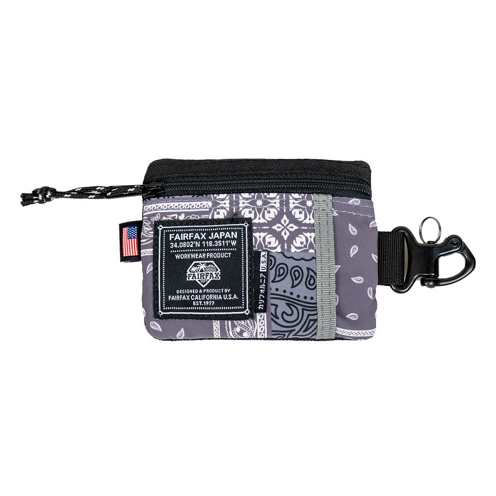 Thumbnail: FF0500 PATCHWORK BANDANA KEY COIN POUCH