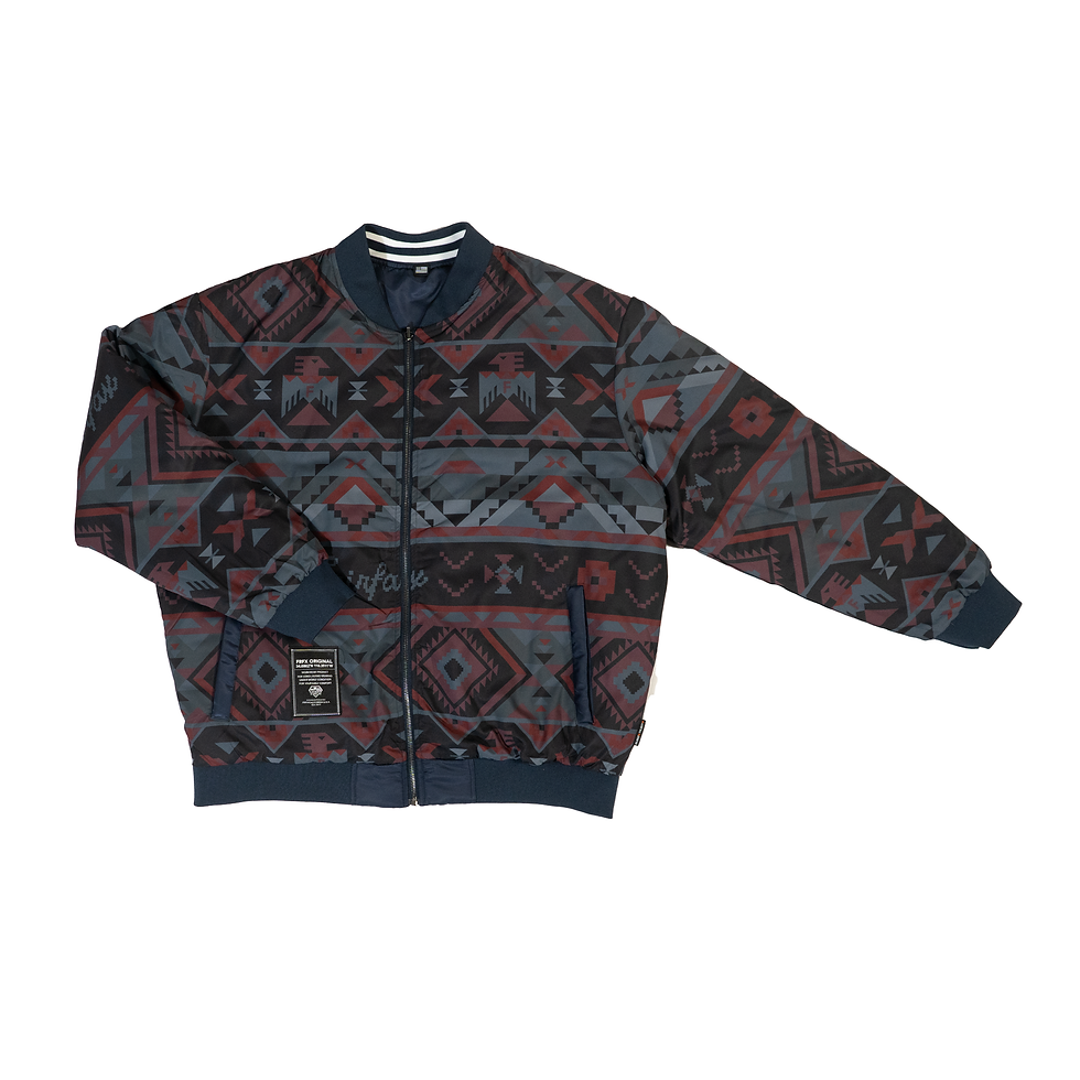 Thumbnail: NAVAJO REVERSIBLE STADIUM JACKET - FFJK02_CE2